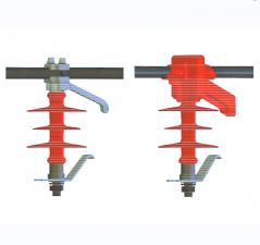 穿刺型防雷针式绝缘子
