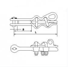 NLZ铝合金耐张线夹（直线型）
